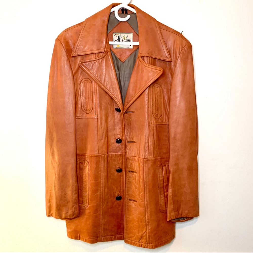Vintage leather jacket